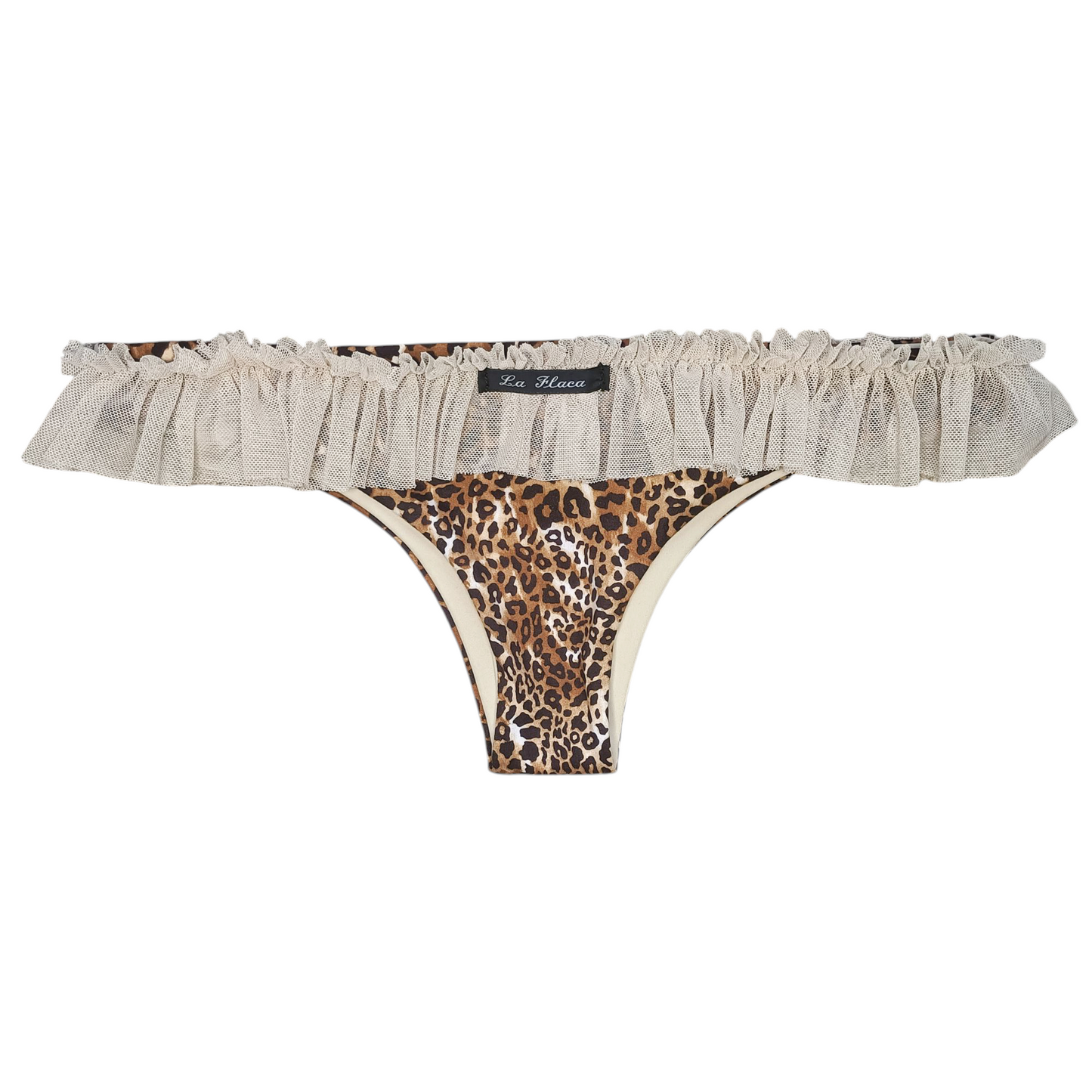Iconic Ivory Leo Top Cruzado
