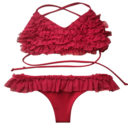 Iconic Red Top Cruzado
